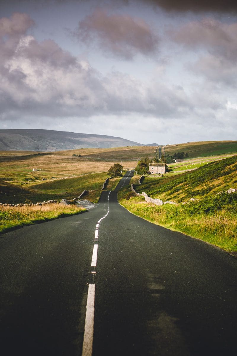 Country Roads in the UK vertical aspect ratio